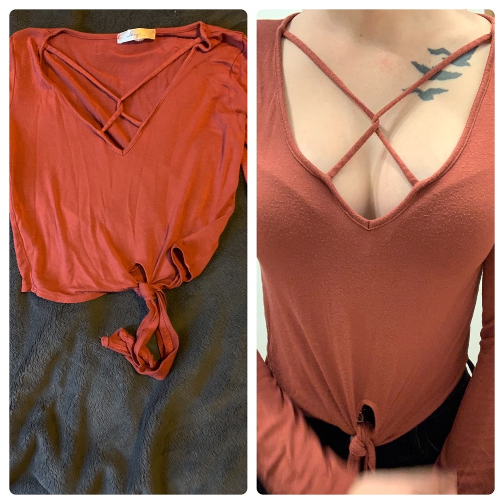 Lightly worn top